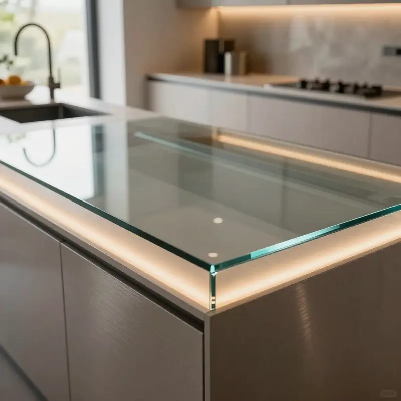 Glass Kitchen Design Ideas 2026: Modern Trends & Smart Layouts 1