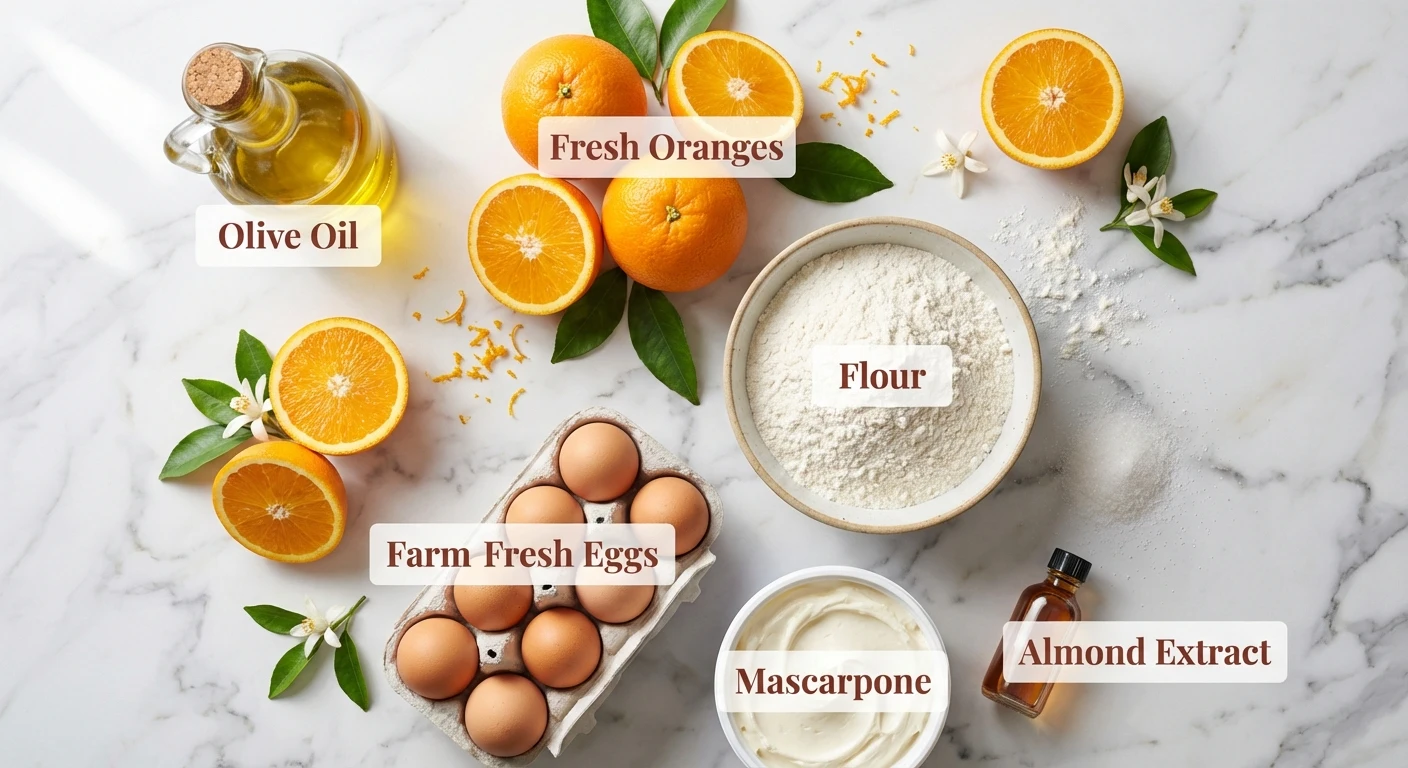 Step-by-Step Instructions Orange Olive Oil Cake