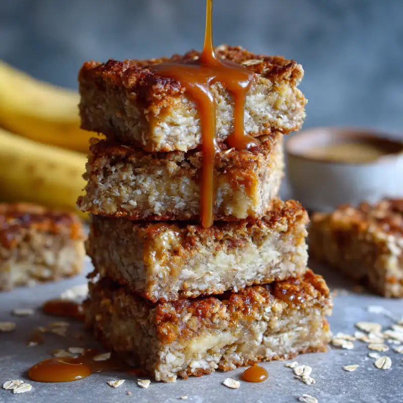 Banana Oat Bars