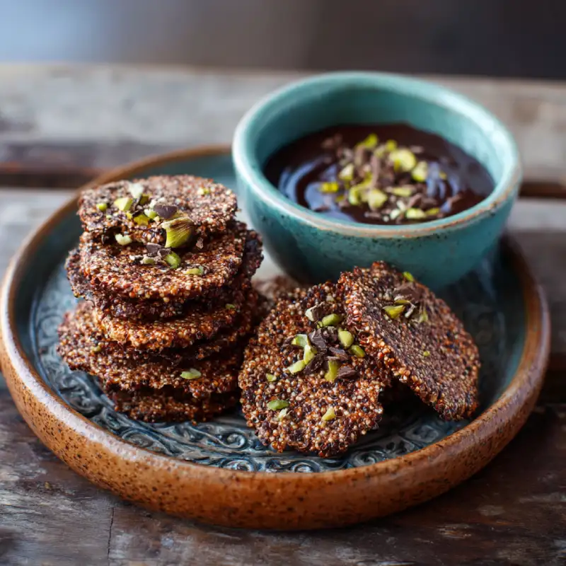 chocolate quinoa crisps recipe