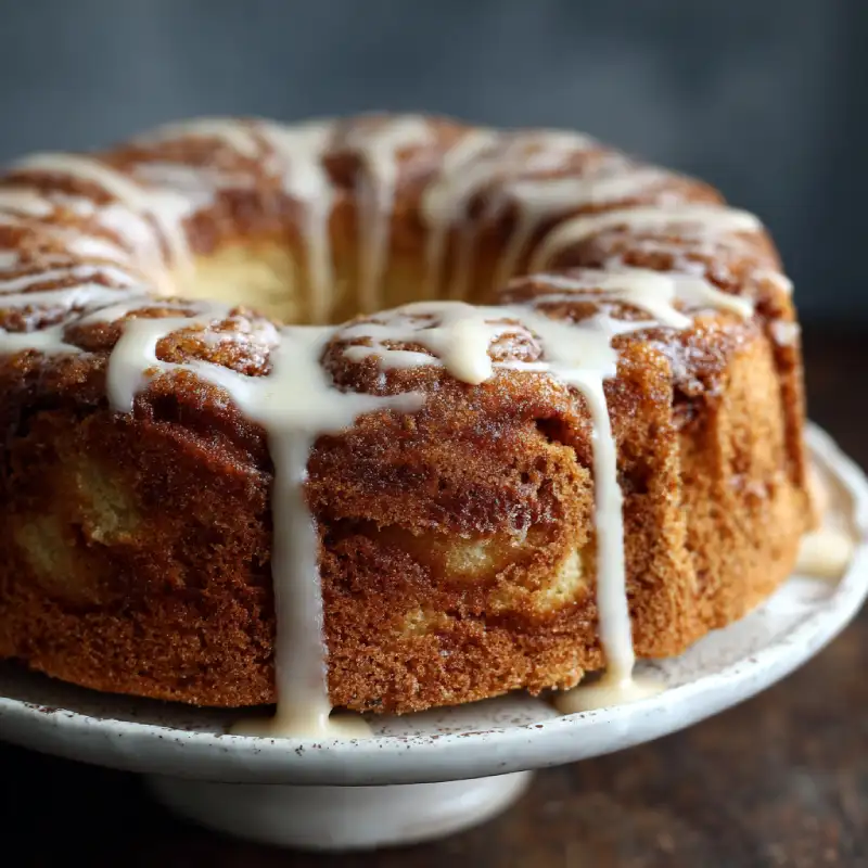 Delicious Cinna Bun Cake