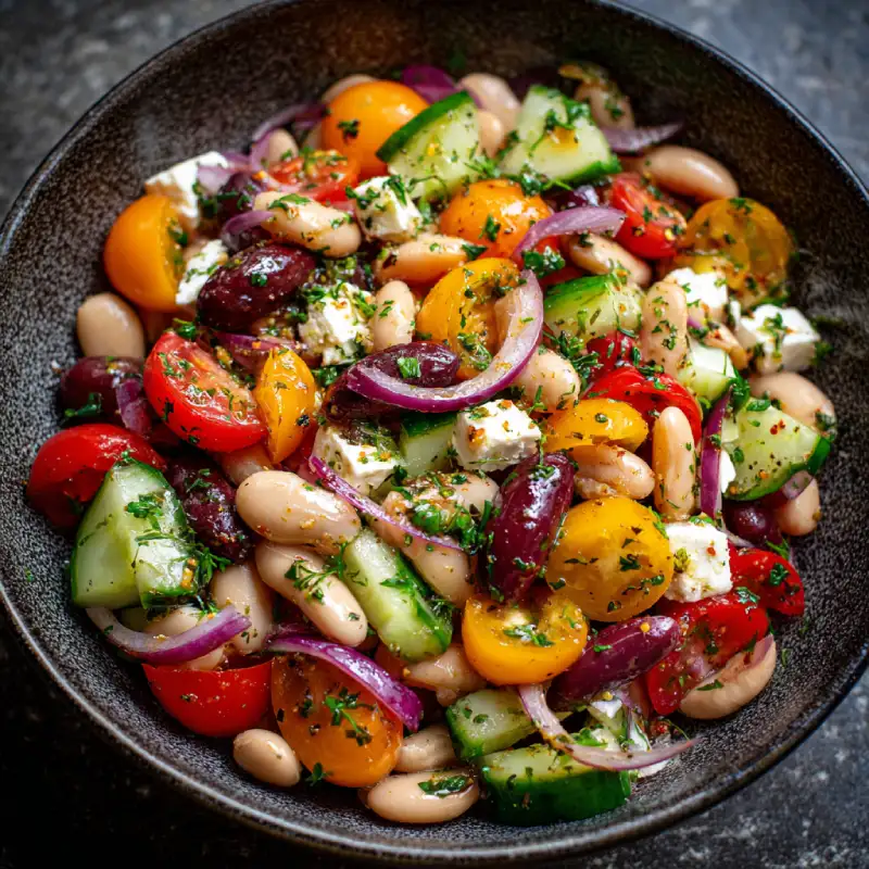 Greek Bean Salad