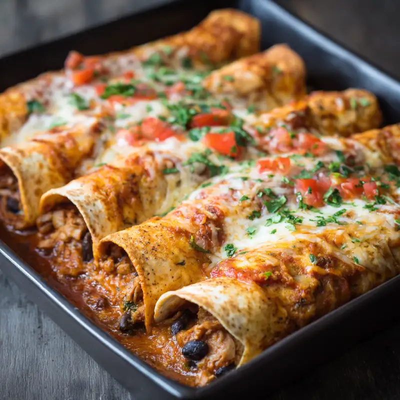 High Protein Enchiladas