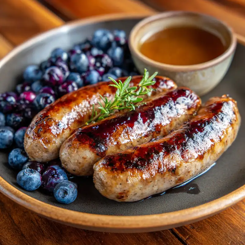 Maple Blueberry Sausage