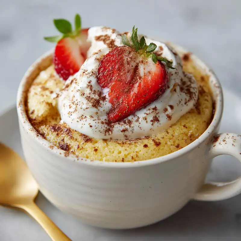 Mug Cake Recipe Vanilla