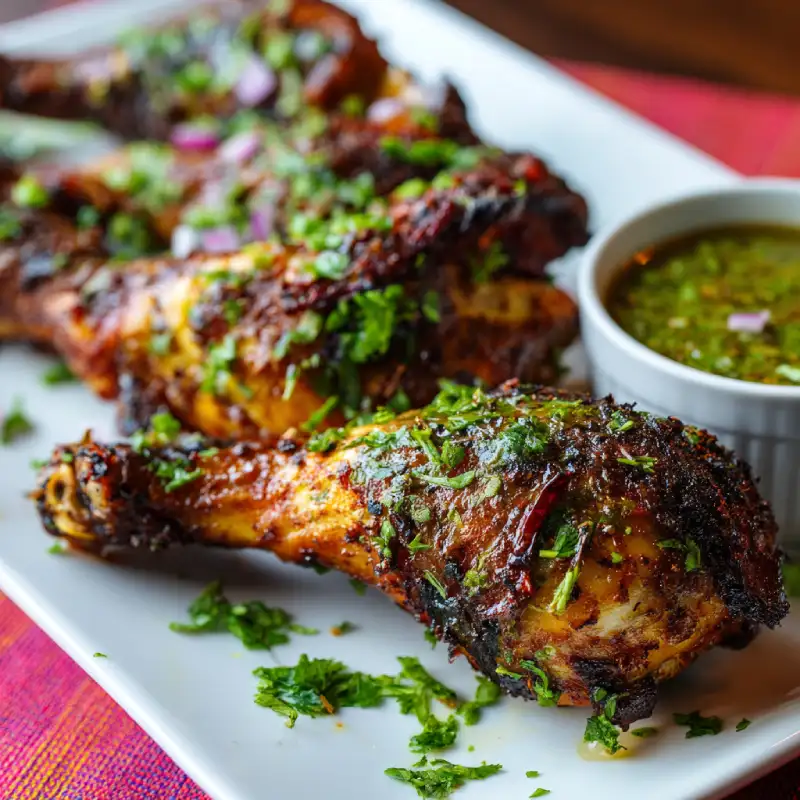 Roasted Jerk Chicken Drumstick