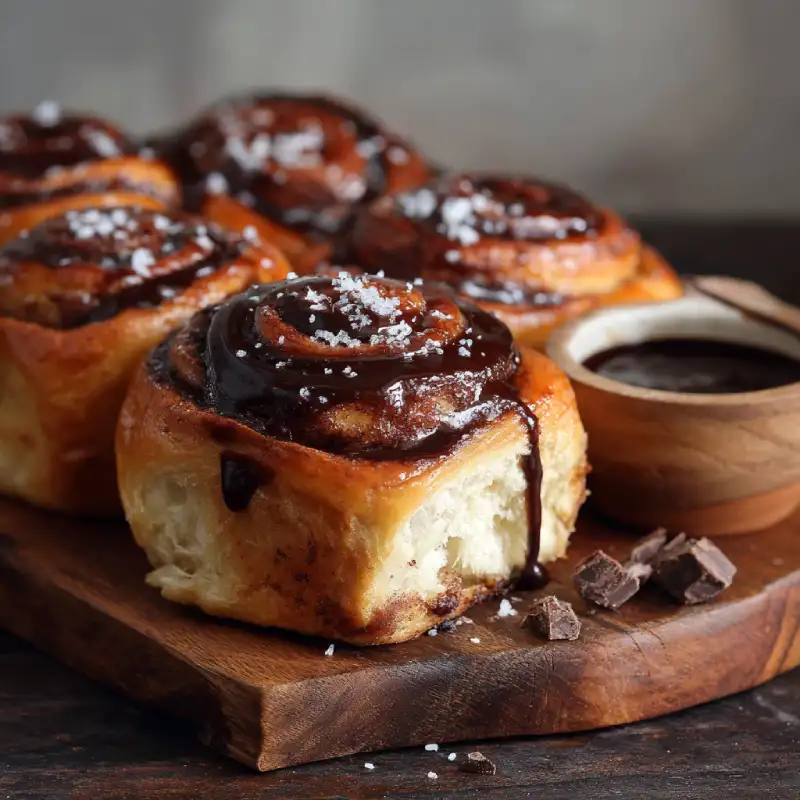 Simple Chocolate Bun