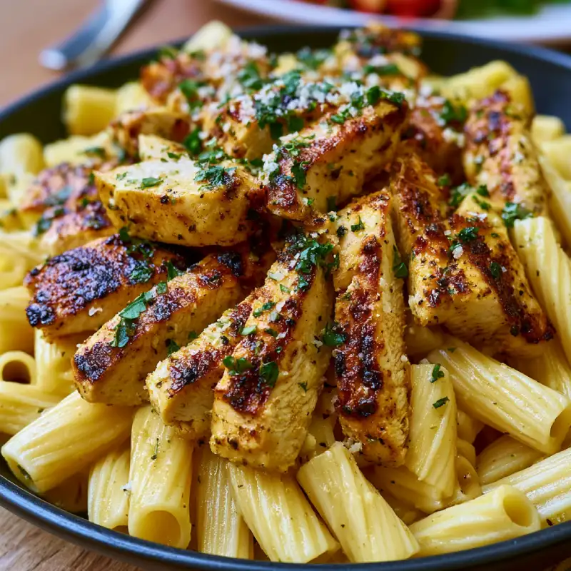 Chicken and Rigatoni Pasta